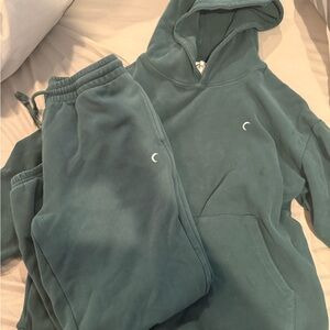 Ziya dark Green sweat suit